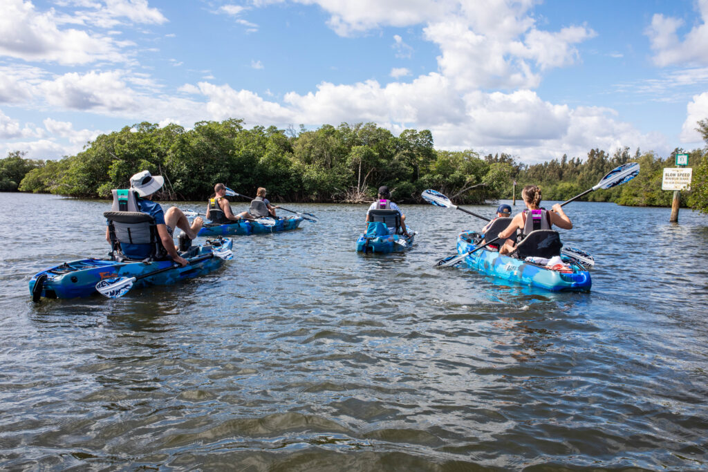 kayaking, Group excursions, Navigation skills, Coastal exploration, Recreational kayaks, round island florida,